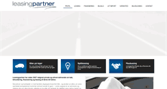 Desktop Screenshot of leasingpartner.dk